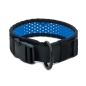 Preview: SOFTY Halsband | Länge: 50-56cm | Breite: 5,1cm | Farbe: schwarz/blau
